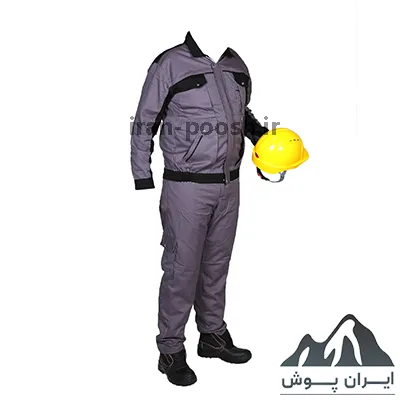 دو تکه رنگ طوسی ایران پوش