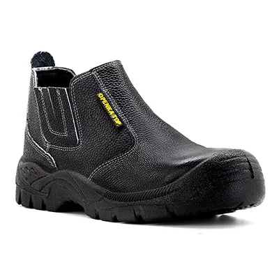 کفش ساق بلند ایمنی تاپ چرم PU-Rubber